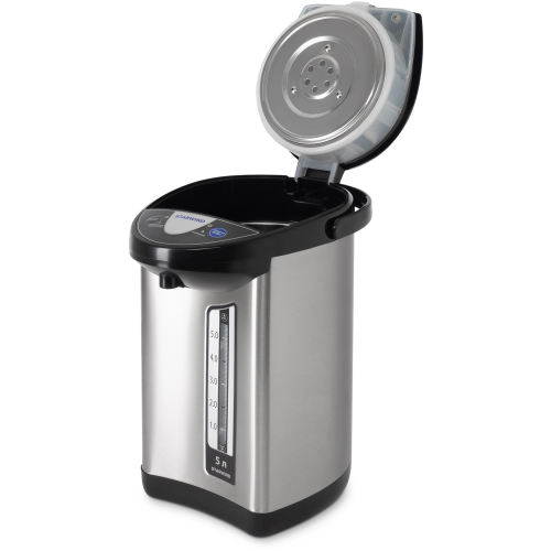 Термопот Starwind STP5741 черный/серебристый