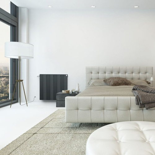 Биметаллический радиатор отопления  Royal Thermo Pianoforte 500 Vd 12 Секций Noir Sable