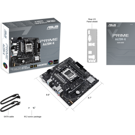 Материнская плата Asus Prime A620M-K