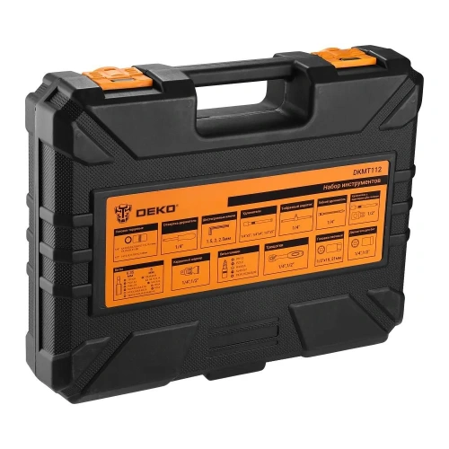 Набор инструментов Deko DKMT112 (083-2009) 112 предметов жесткий кейс
