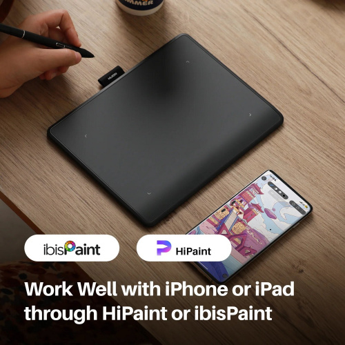 Графический планшет Huion Frego S Black