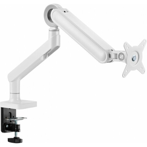 Кронштейн для мониторов Ultramounts UM 719W белый 17"-35" макс.10.5кг крепление к столешнице поворот и наклон