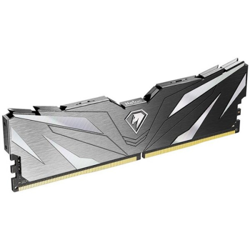 ОЗУ Netac Shadow III, NTSHD4P32DP-16K DDR 4 DIMM 16Gb (8Gbx2) PC25600, 3200Mhz, CL16 Black, с рад