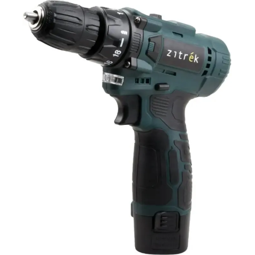 Дрель-шуруповерт Zitrek Green 12V Max (085-1016) аккум. патрон быстрозажимной