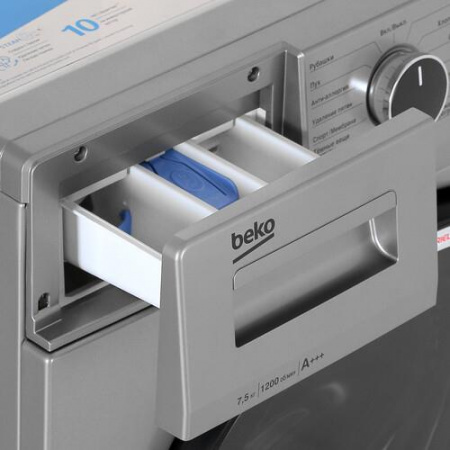 Стиральная машина Beko WSPE7H616S серый