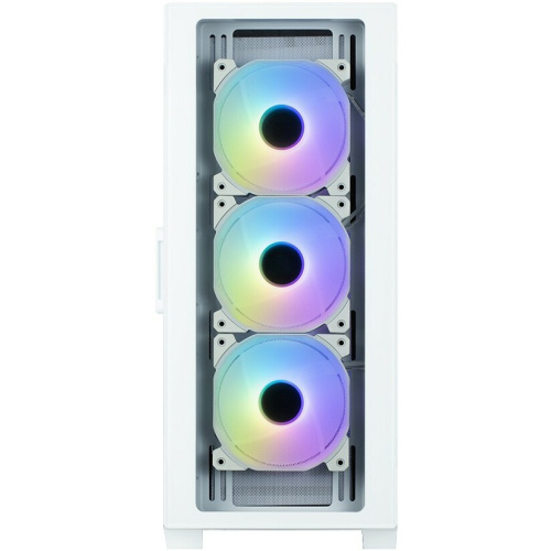 Корпус Zalman I3 Neo TG White MidiTower (ATX, front mesh, TG window, USB2.0 x1, USB3.0x2, 4x120mm RGB fan, без БП)