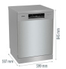 Посудомоечная машина Gorenje GS643C90X серебристый