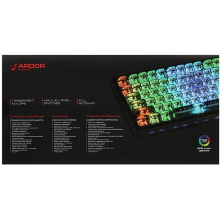 Клавиатура проводная + беспроводная ARDOR GAMING Spirit
