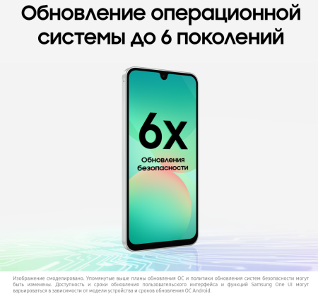 Смартфон Samsung Galaxy A26 6/128 Гб 5G Белый (A266B)