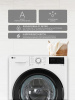 Стиральная машина LG F2M5HS6W белый
