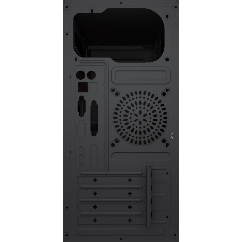 Корпус Foxline Forza FZ-055-SX450-U32 mATX, 450W, 2xUSB2.0+2xUSB3.0, Black, w/o Fan, 8 cm PSU, power cord