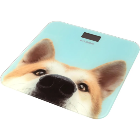 Весы напольные Hyundai H-BS03680 голубой