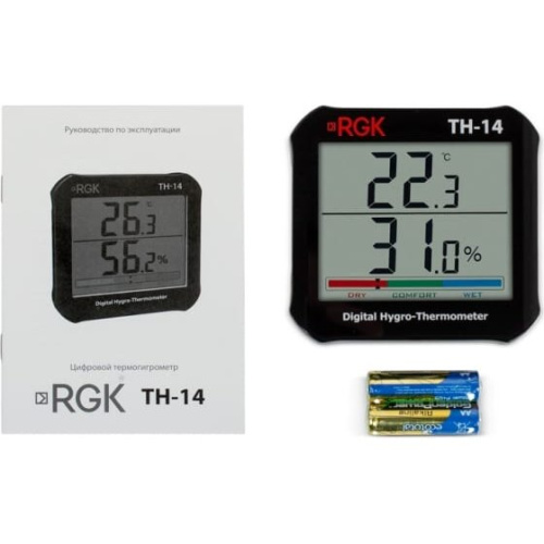 Термогигрометр RGK TH-14 с поверкой 778602