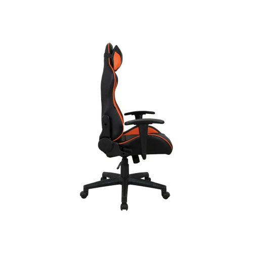 Кресло игровое BRABIX GT Racer GM-100 (531925) эко.кожа, черный/оранжевый