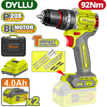 Дрель-шуруповерт Dyllu DTCDP9281