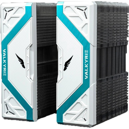 Кулер Valkyrie DL125 Vind White (HW NA125-W) / 6HPx6mm, 230W TDP, 2x120mm ARGB fans, 800-1850RPM, 80CFM, 29dBA