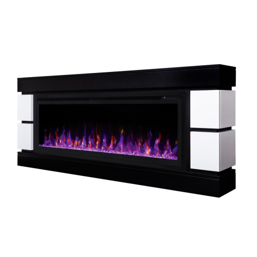 Электрокамин RealFlame Denver 50 BLM черный с очагом Saphir 50