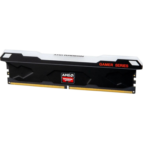 ОЗУ AMD Radeon R5532G4800U2S-RGB 32GB DDR5 4800 DIMM Entertainment Series Black Gaming Memory Non-ECC, CL40, 1.1V