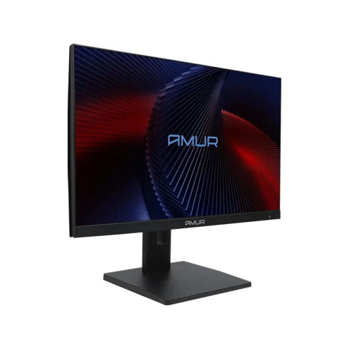 Моноблок Amur Тигр H6I12 АМУЕ.466219.004 (2171379) 23.8" Full HD i3 12100 (3.3) 8Gb SSD256Gb UHDG 730 без ОС WiFi BT 120W клавиатура мышь Cam черный