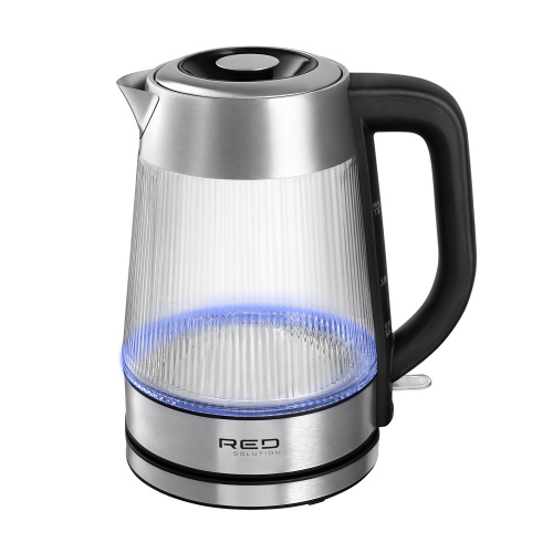 Электрочайник Red Solution G121 черный/серебристый
