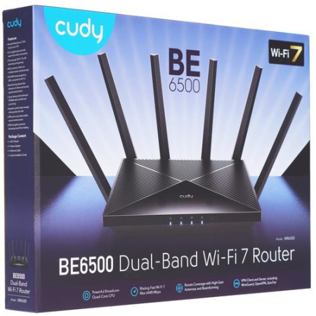 Wi-Fi роутер Cudy WR6500
