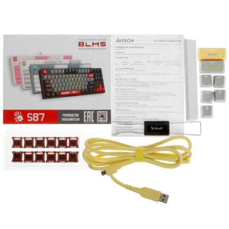 Клавиатура проводная A4Tech Bloody S87 Energy