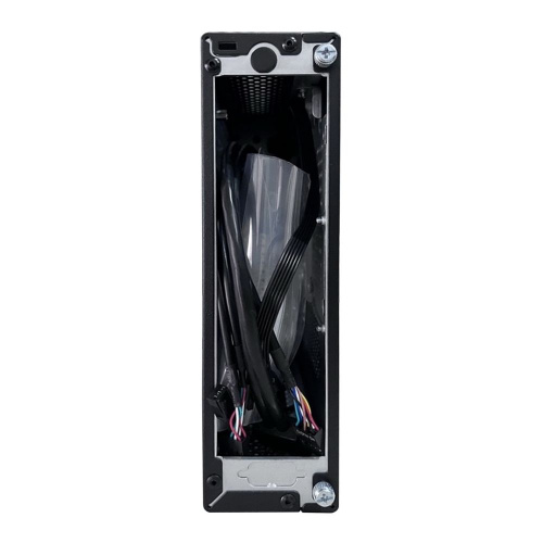 Корпус FoxLine FL-105-AD120-DC-INF, mITX case (2L), 2*USB2.0+2*USB3.0, 1*combo audio, 40mm Fan, VESA