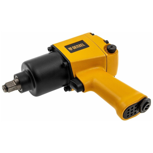 Ударный пневмогайковерт Denzel IW860+набор головок, 1/2", 7000 об/мин, 868 Нм
