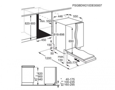 Встраиваемая посудомоечная машина Electrolux EEG63410L