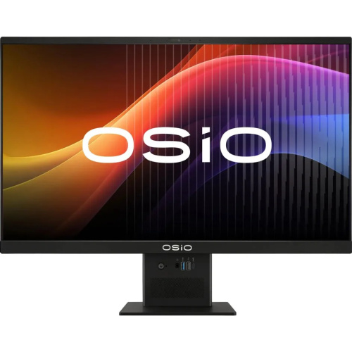 Моноблок Osio BaseLine B240i-024b 23.8" Full HD i3 1115G4 (3) 16Gb SSD512Gb UHDG без ОС GbitEth WiFi BT 84W Cam черный 1920x1080 (RUS)