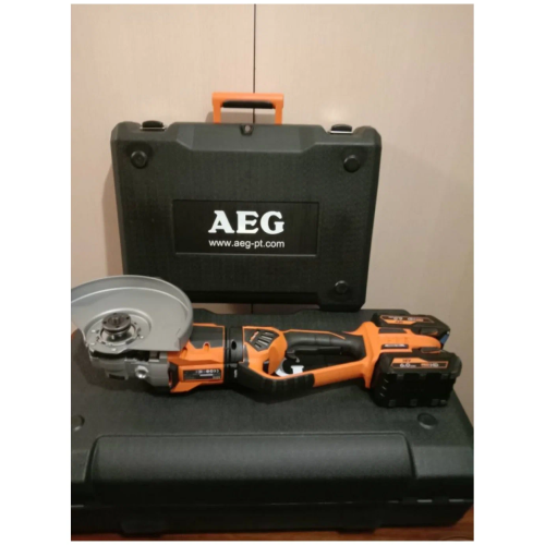 УШМ AEG BEWS18-230BL-0 (4935459735) 18В без АКБ и ЗУ