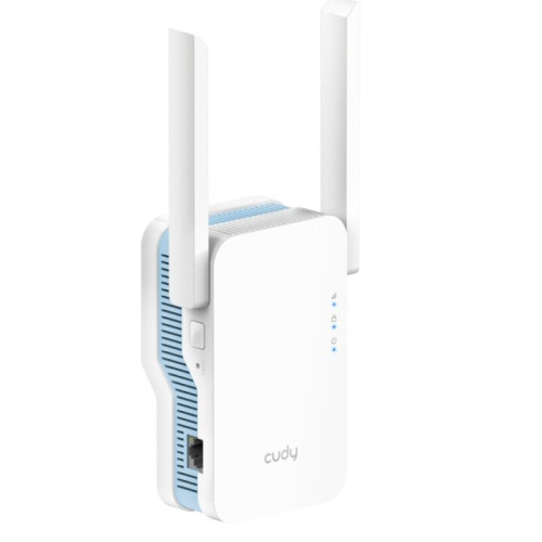Усилитель сигнала Wi-Fi Cudy RE1200 AC1200, 1 порт RJ45 10/100Мбит/с, WPS