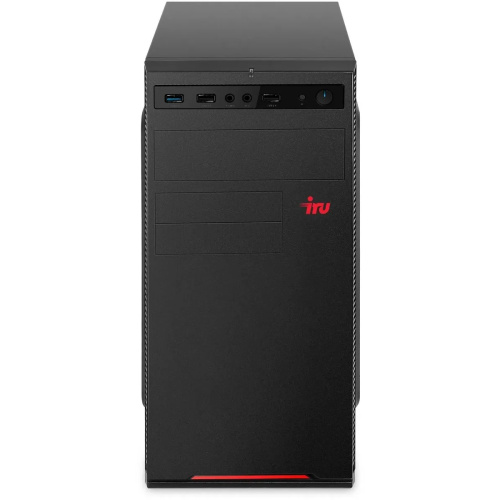 ПК iRU Planio 310H6SEV (2113498) Intel Core i3 13100, DDR4 8ГБ, 256ГБ(SSD), Intel UHD Graphics 730, FreeDOS, черный