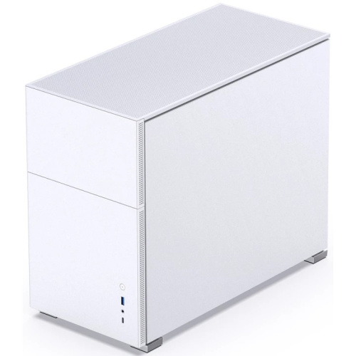 Корпус JONSBO D31 STD White без БП, боковая панель из закаленного стекла, mini-ITX, micro-ATX, белый