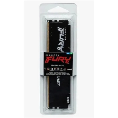 ОЗУ Kingston Fury Beast KF564C32BBEA-32 DDR5 - 1x 32ГБ 6400МГц, DIMM, Ret