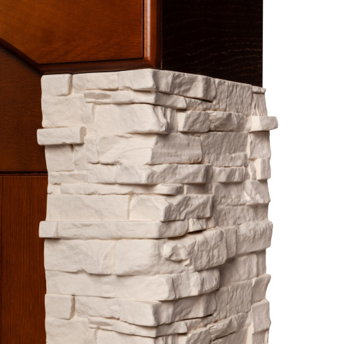 Электрокамин RealFlame Neapolis NT орех с очагом 3D Oregan