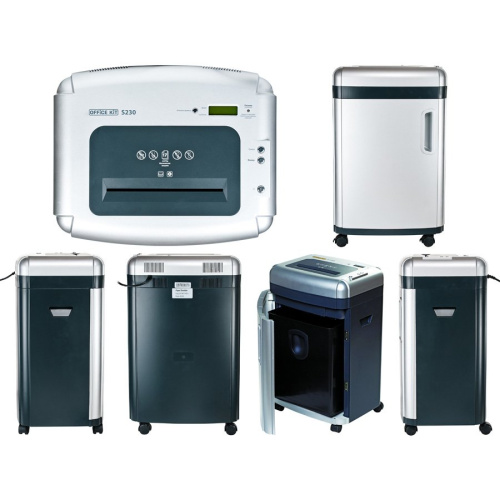 Шредер Office Kit S230 2x15 черный