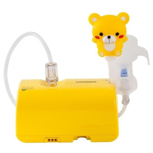 Ингалятор Omron NE-C24 Kids (NE-C801S-KDRU) компрессорный стационарный желтый