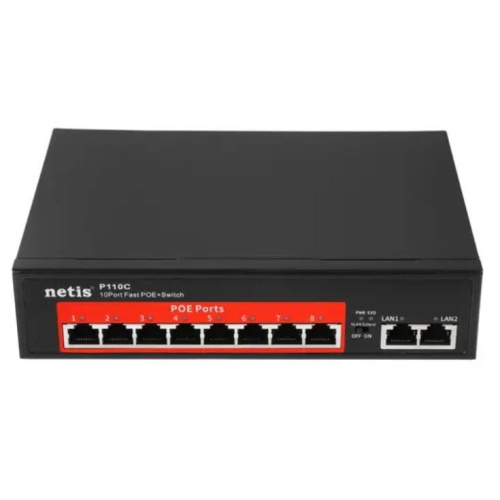 Коммутатор NETIS P110C 6Port 10/100M 4POE