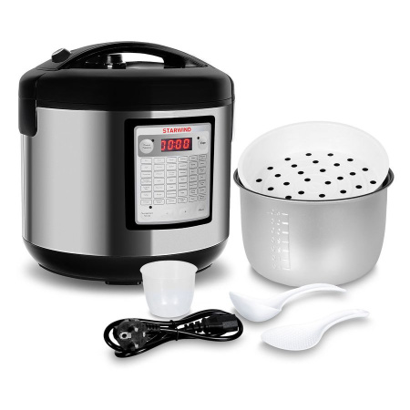 Мультиварка Starwind SMC4201 серебристый/черный