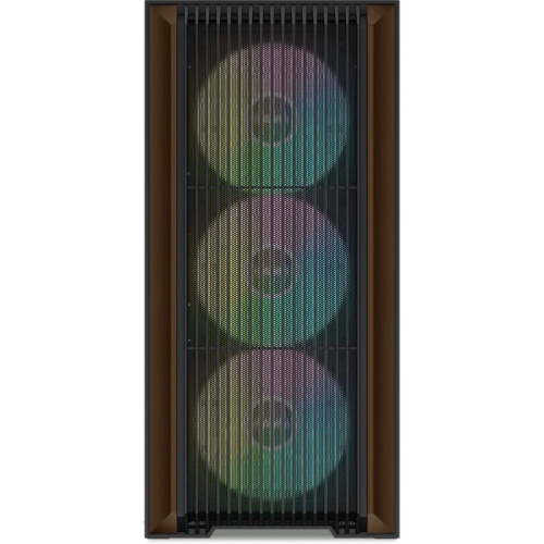 Корпус SAMA Z60 Black (Z60-BKAWA4X1-GL) без БП, Midi-Tower, TG, 4x140mm ARGB, 2xUSB 3.0 + 1xUSB 3.1 Type-C, E-ATX, ATX, mITX