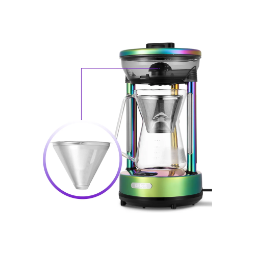 Кофеварка KitFort КТ-7488 зеленый