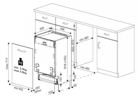 Встраиваемая посудомоечная машина Beko BDIS38120A
