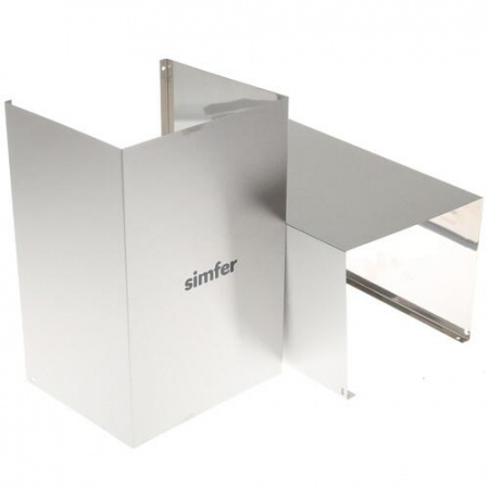 Вытяжка каминная Simfer 8662SM серебристый/серебристый