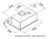 Вытяжка полновстраиваемая MAUNFELD CROSBY HARDY 1000Push белый