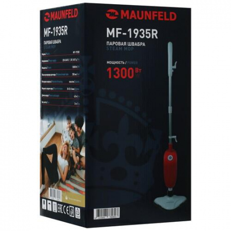 Пароочиститель Maunfeld MF-1935R белый