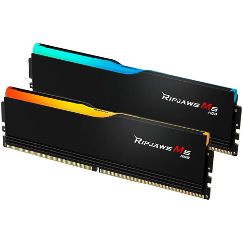 ОЗУ G.SKILL Ripjaws M5 RGB (F5-6000J3040G32GX2-RM5RK) 64GB (2x32GB) DDR5 6000MHz CL30 (30-40-40-96) 1.4V / Black