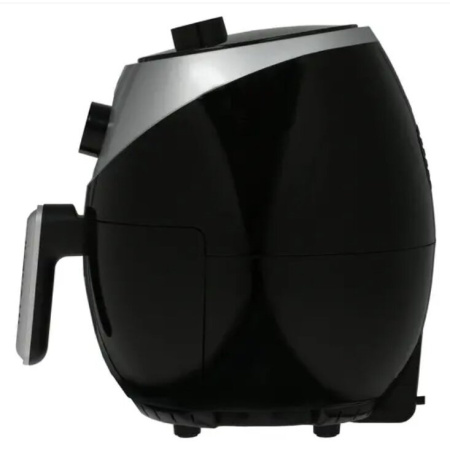 Аэрогриль Hyundai HYF-3456 черный/серебристый