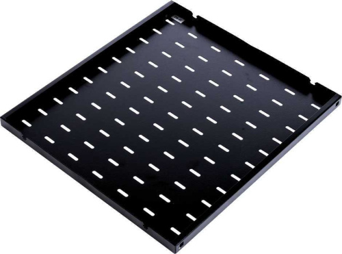 Полка стационарная ЦМО СВ-39-9005 черный нагр.45кг 19" 390мм (1шт)