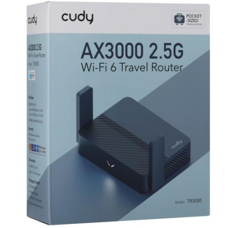 Wi-Fi роутер Cudy TR3000